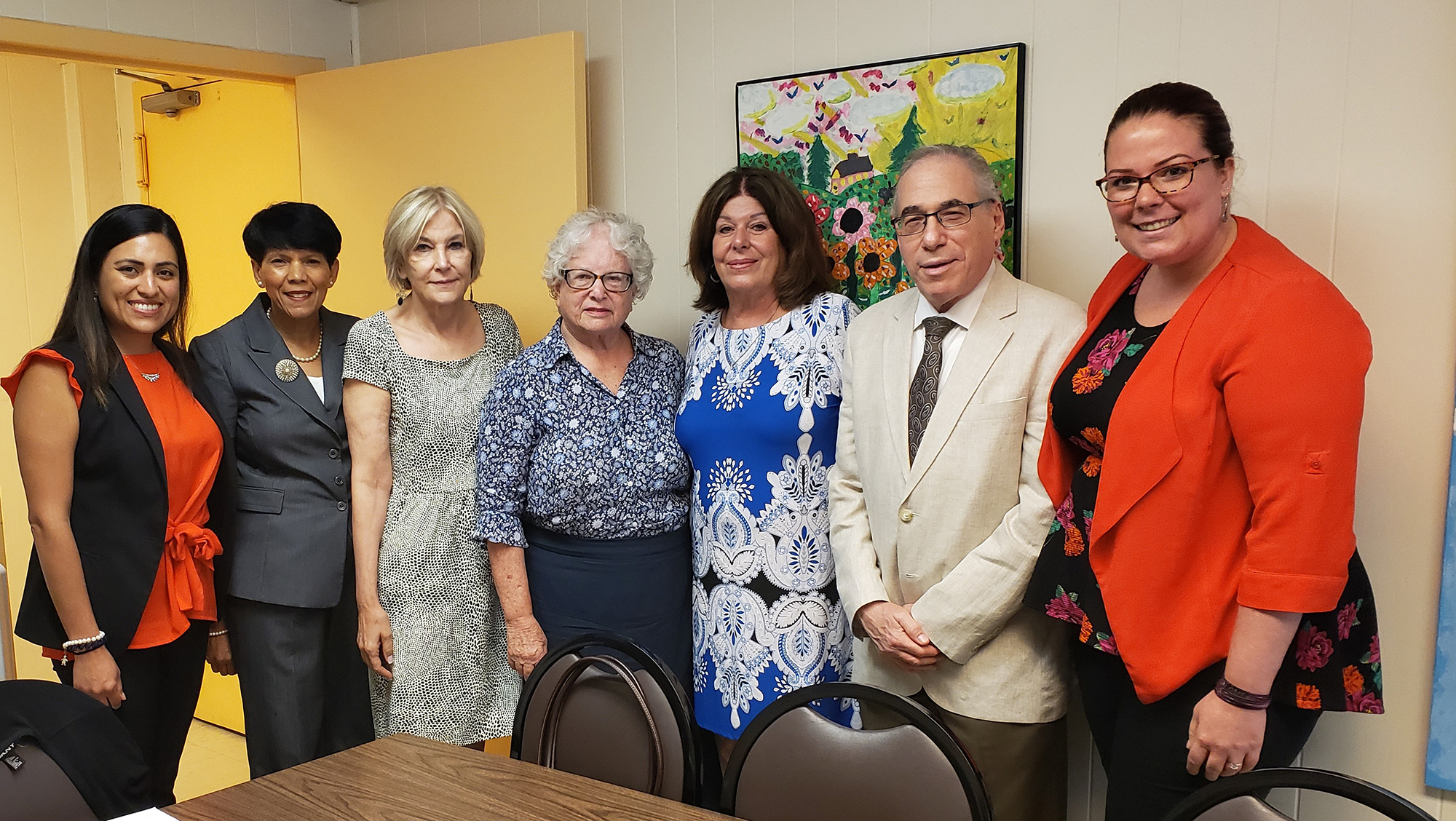 Senator Toby Stavisky Visits The Shield Institute in Flushing